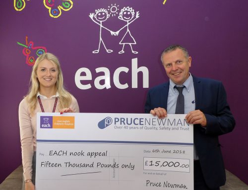 Pruce Newman smashes charity fundraising target